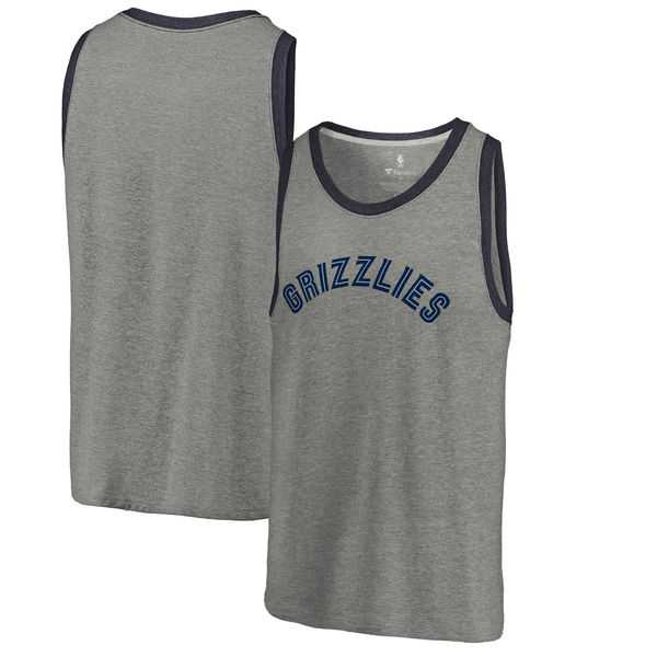 Memphis Grizzlies Fanatics Branded Wordmark Tri-Blend Tank Top - Heathered Gray,We sell and wholesale Memphis Grizzlies Fanatics Branded Wordmark Tri-Blend Tank Top - Heathered Gray on line form chian!